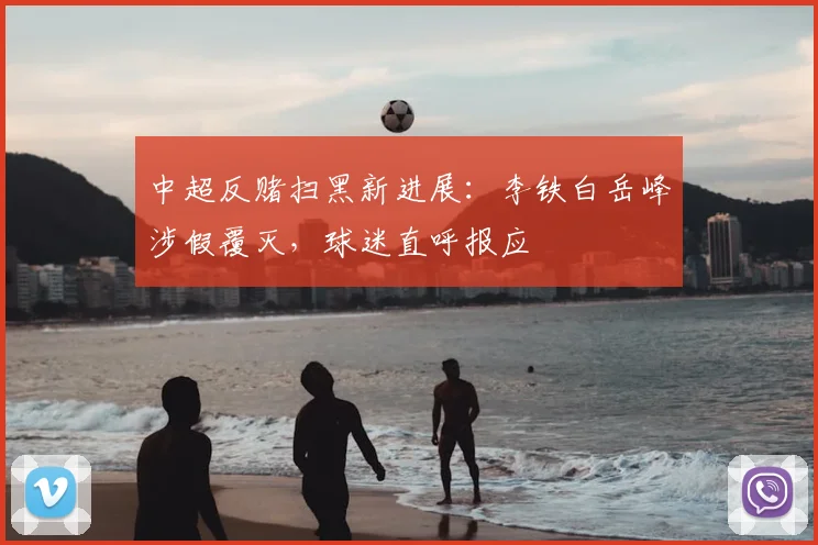 中超反赌扫黑新进展：李铁白岳峰涉假覆灭，球迷直呼报应